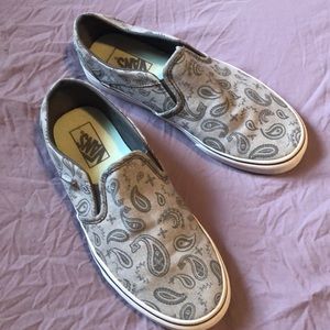 Vans slip ons